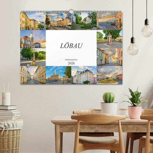 Produktbild: L&ouml;bau Impressionen (Wandkalender 2026 DIN A2 quer), CALVENDO Monatskalender