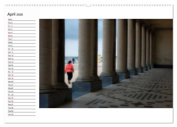 Produktbild: Belgium in pictures (High Quality Premium Wall Calendar 2026 DIN A2 landscape),CALVENDO 12 Month Wall Calendar