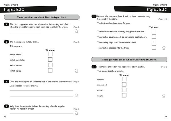 Produktbild: KS1 READING SATS QUESTION BOOK