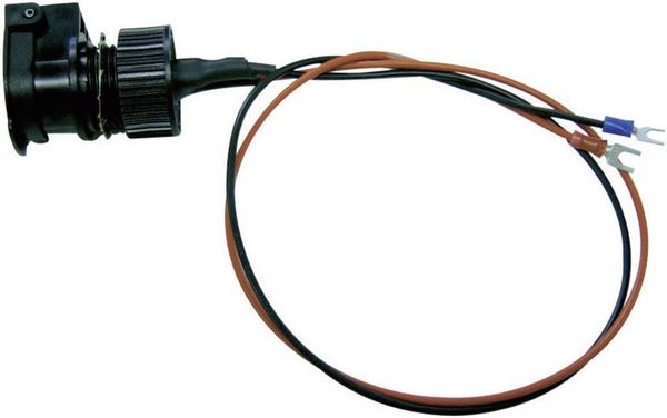 Produktbild: ProCar Spritzwassergesch&uuml;tzte Steckdose mit Deckel IP56 Belastbarkeit Strom max.=16 A Passend f&uuml;r (Details) Zigarettenanz&uuml;nderstecker Steckdose 12
