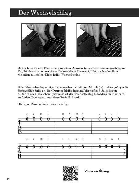 Produktbild: Gitarre Komplett - Das Handbuch f&uuml;r Konzert- und E-Gitarre mit praktischer Spiralbindung