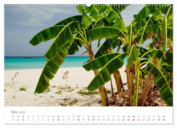 Produktbild: JAMAIKA Reggae, Rastafari und paradiesische Natur. (hochwertiger Premium Wandkalender 2026 DIN A2 quer), Kunstdruck in Hochglanz