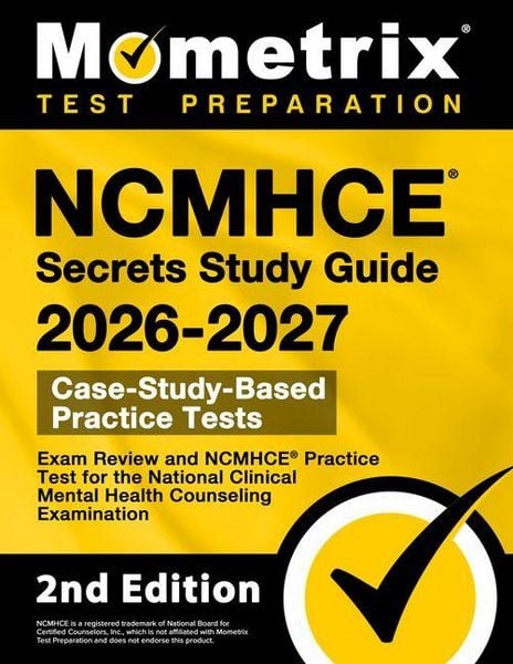 Produktbild: NCMHCE Secrets Study Guide 2026-2027 - Exam Review and NCMHCE Practice Test for the National Clinical Mental Health Counseling Examination