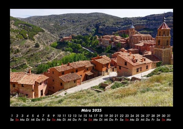 Produktbild: Berge 2025 Fotokalender DIN A3