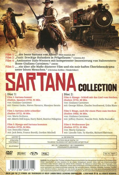 Produktbild: Sartana Collection [2 DVDs]