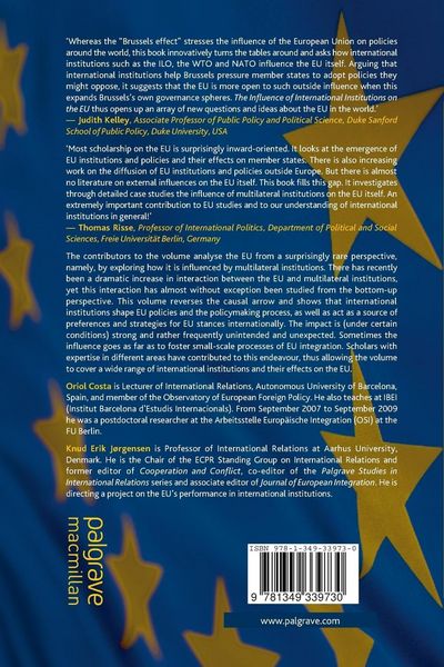 Produktbild: The Influence of International Institutions on the EU