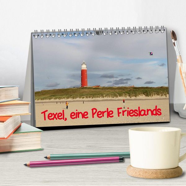 Produktbild: Texel, eine Perle Hollands (Tischkalender 2026 DIN A5 quer), CALVENDO Monatskalender