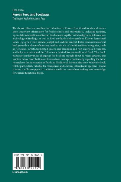 Produktbild: Korean Food and Foodways