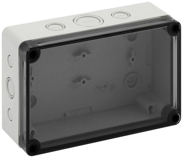 Produktbild: Spelsberg TK PS 1811-6f-tm Installations-Geh&auml;use 180 x 110 x 63 Polycarbonat, Polystyrol (EPS) Lichtgrau (RAL 7035) 1 St.