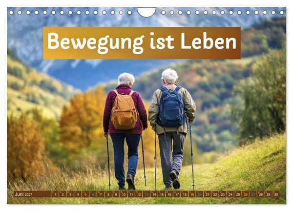 Produktbild: Longevity - Die Zukunft der Vitalit&auml;t (Wandkalender 2027 DIN A4 quer), CALVENDO Monatskalender