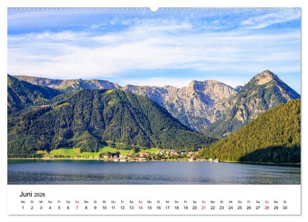 Produktbild: Traumhafter Achensee - eine kalendarische Reise (hochwertiger Premium Wandkalender 2026 DIN A2 quer), Kunstdruck in Hochglanz