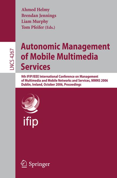 Produktbild: Autonomic Management of Mobile Multimedia Services
