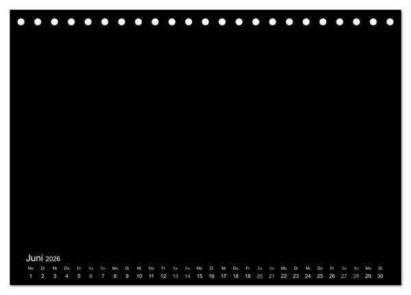 Produktbild: Bastelkalender: DIY Kreativ-Kalender -schwarz- (Tischkalender 2026 DIN A5 quer), CALVENDO Monatskalender