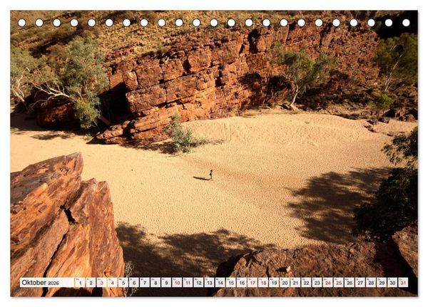 Produktbild: Australien - Northern Territory (Tischkalender 2026 DIN A5 quer), CALVENDO Monatskalender