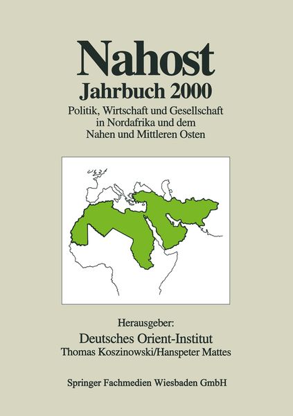 Produktbild: Nahost Jahrbuch 2000