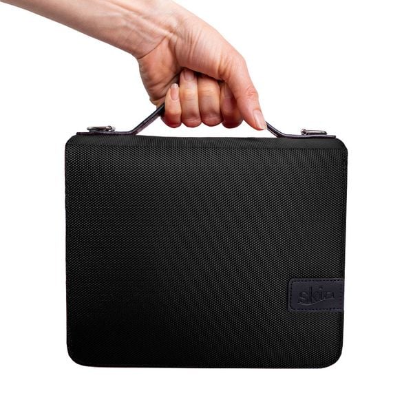 Produktbild: Buchh&uuml;llen-Tasche - schwarz