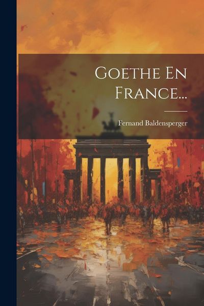 Produktbild: Goethe En France...