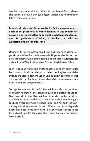 Produktbild: Meine Reise durch die 12 Rauhn&auml;chte | 100 Rituale und Impulse | Ein Begleiter f&uuml;r mehr Achtsamkeit und Resilienz im neuen Jahr