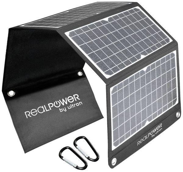 RealPower SP-30E 412766 Solar-Ladegerät 30W