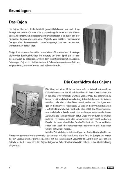Produktbild: Cajon - Schnell und einfach lernen