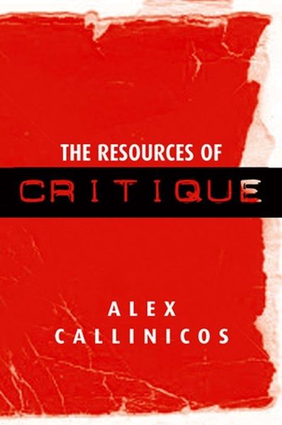 Produktbild: The Resources of Critique
