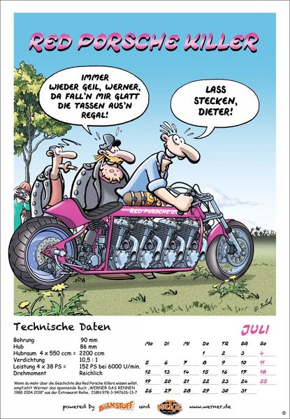 Produktbild: Werner Kalender 2027