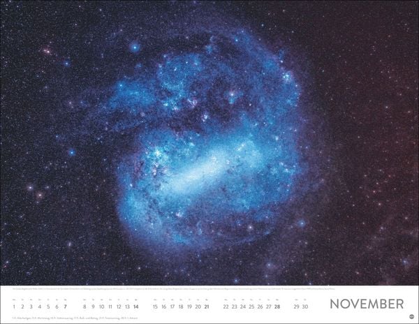Produktbild: Das Universum Posterkalender 2027