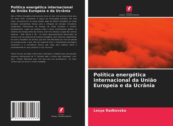 Produktbild: Pol&iacute;tica energ&eacute;tica internacional da Uni&atilde;o Europeia e da Ucr&acirc;nia