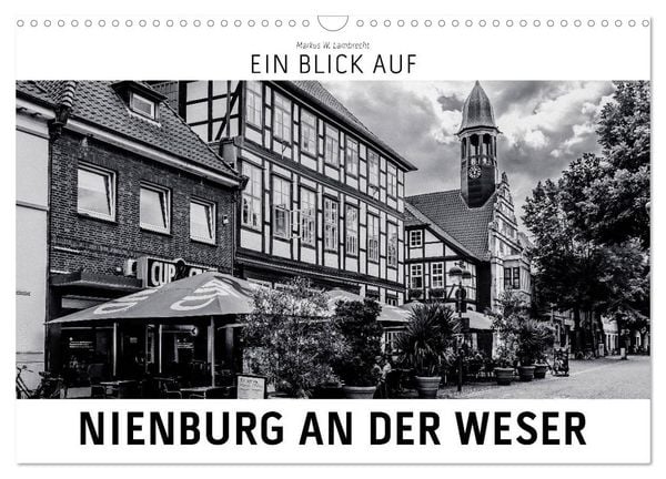 Produktbild: Ein Blick auf Nienburg an der Weser (Wandkalender 2026 DIN A3 quer), CALVENDO Monatskalender