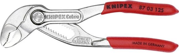 Produktbild: Knipex Cobra 87 03 125 Wasserpumpenzange Schl&uuml;sselweite (metrisch) 27mm 125mm