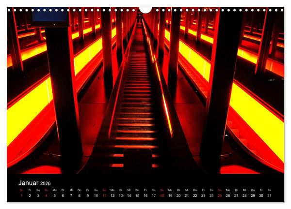Produktbild: Gute Nacht - Ruhrgebiet! (Wandkalender 2026 DIN A3 quer), CALVENDO Monatskalender