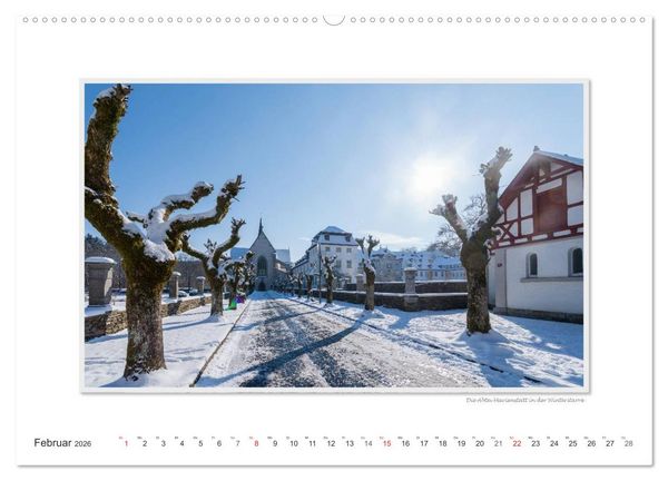 Produktbild: Emotionale Momente: Abtei Marienstatt im Westerwald (Wandkalender 2026 DIN A2 quer), CALVENDO Monatskalender