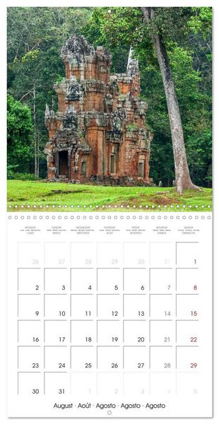Produktbild: ANGKOR, TEMPLE IN THE JUNGLE (Wall Calendar 2027 12 &times; 12 Inch) CALVENDO 12 Month Wall Calendar