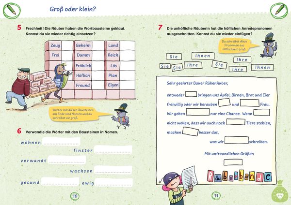 Produktbild: R&auml;uberdiktate 3./4. Klasse