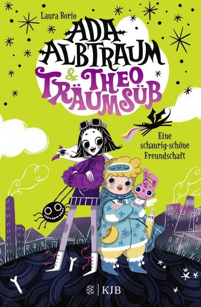 Ada Albtraum und Theo Träumsüß – Eine schaurig-schöne Freundschaft, Gebundene Ausgabe von Laura Borio, Fischer Sauerländer, 9783737343473