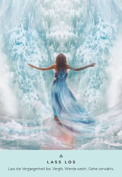 Produktbild: Healing Waters Orakel - 44 Karten mit Botschaften und Anleitungen