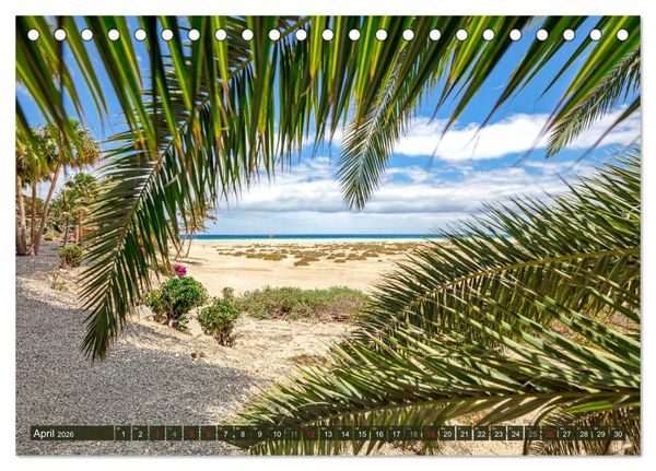 Produktbild: FUERTEVENTURA Paradiesische Impressionen der Insel (Tischkalender 2026 DIN A5 quer), CALVENDO Monatskalender
