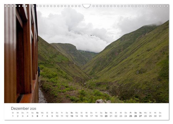 Produktbild: Ecuador - Regenwald und Vulkane (Wandkalender 2026 DIN A3 quer), CALVENDO Monatskalender