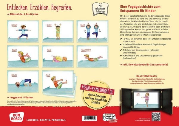 Produktbild: Der kleine Yuma. Eine Yoga-Geschichte zum Mitmachen f&uuml;r kleine Yogis von 4 bis 8