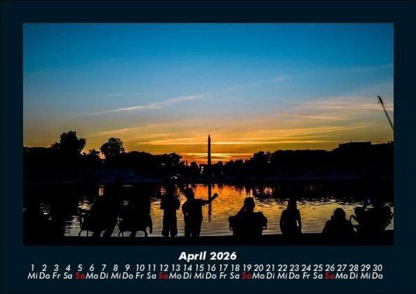 Produktbild: Sonnenuntergang 2026 Fotokalender DIN A5