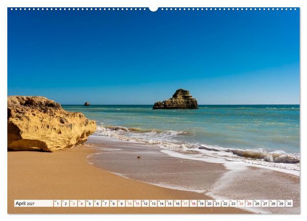 Produktbild: Traumziel Algarve (hochwertiger Premium Wandkalender 2027 DIN A2 quer), Kunstdruck in Hochglanz