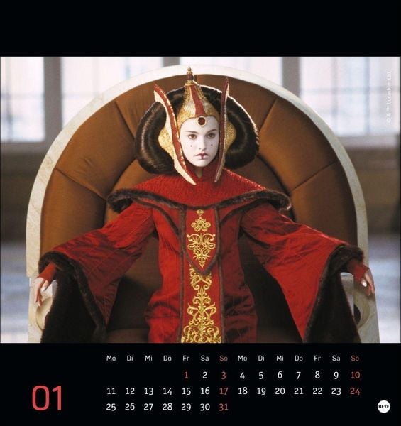 Produktbild: Star Wars Postkartenkalender 2027