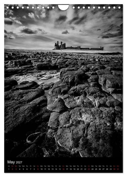 Produktbild: Journeys - Black & White (Wall Calendar 2027 DIN A4 portrait), CALVENDO 12 Month Wall Calendar
