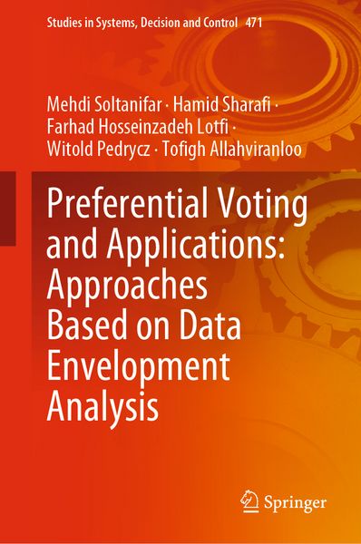 Produktbild: Preferential Voting and Applications: Approaches Based on Data Envelopment Analysis