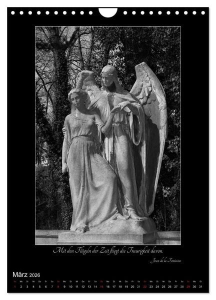 Produktbild: S&uuml;dfriedhof Leipzig (Wandkalender 2026 DIN A4 hoch), CALVENDO Monatskalender