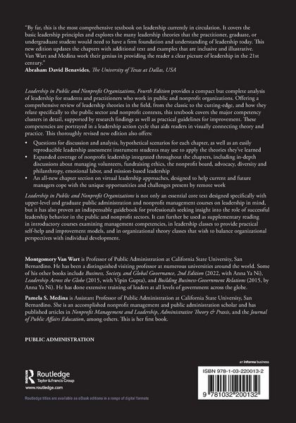 Produktbild: Leadership in Public and Nonprofit Organizations