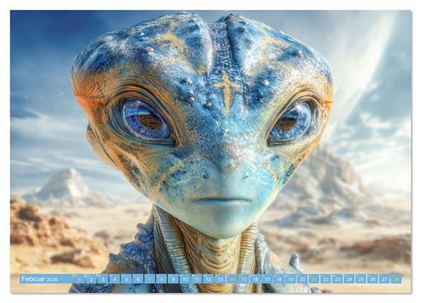 Produktbild: Science Fiction Expeditionen - Reisen ins Unbekannte (Wandkalender 2026 DIN A3 quer), CALVENDO Monatskalender