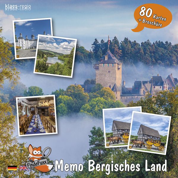 Produktbild: FindeFuxx Memo Bergisches Land
