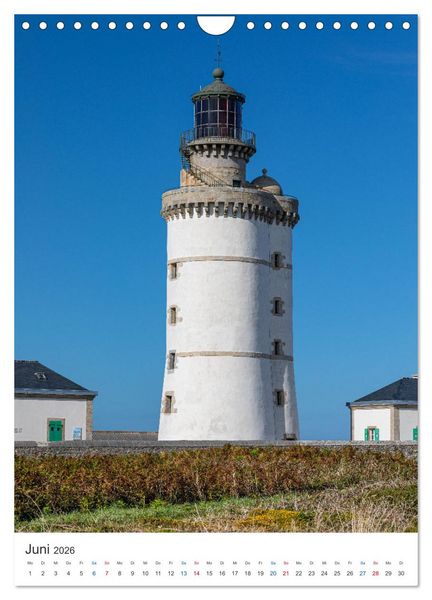 Produktbild: Leuchtturm-Legenden im Westen der Bretagne (Wandkalender 2026 DIN A4 hoch), CALVENDO Monatskalender