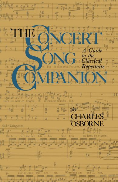Produktbild: The Concert Song Companion